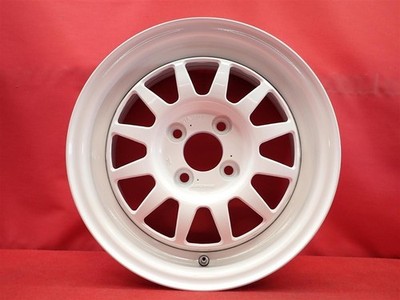JDM Out of print rare WEDS Wedssports racing wheels used 4-Wheel Set 6J 14 P (No Tires) - 画像 (6)
