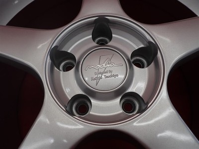 JDM Out of print rare KS05 used aluminum wheel 4Book 7/8J 16 PCD114.3 No Tires - Image 9
