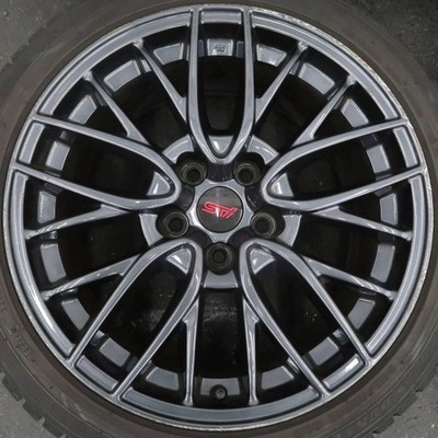 JDM 4Book Subaru WRX STI Genuine 188.5J +55 5H PCD 114.3 Studless DUNL No Tires - Image 4