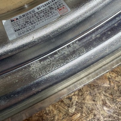 JDM Rare Size WORKSenDeep Rim198.5J+25/9.5J+38114.3/5 HoleSilvia Skyli No Tires - Image 6