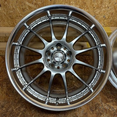 JDM Rare Size WORKSenDeep Rim198.5J+25/9.5J+38114.3/5 HoleSilvia Skyli No Tires - Image 7