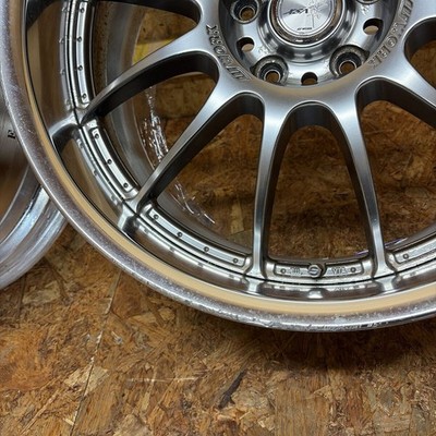 JDM Rare Size WORKSenDeep Rim198.5J+25/9.5J+38114.3/5 HoleSilvia Skyli No Tires - Image 9