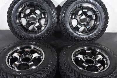 JDM WORK CRAG S1J 16-inchPCD139.7 5.5J +20Yokohama Geolandar M/T G0036 No Tires