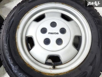 JDM RareMAZDA RX-7 Savanna FC3S Genuine 15x6J +40 PCD114.3 5H 5-hole St (No Tires) - 画像 (4)