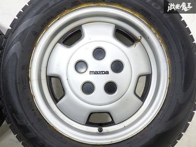 JDM RareMAZDA RX-7 Savanna FC3S Genuine 15x6J +40 PCD114.3 5H 5-hole St (No Tires) - 画像 (5)