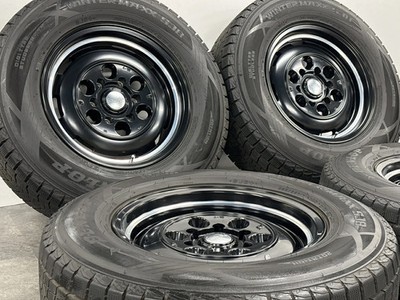 JDM Used MID wheel set 4-piece set 17x8.0J +20 PCD 139.7 265/65R17 (No Tires) - 画像 (3)