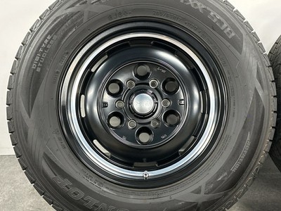 JDM Used MID wheel set 4-piece set 17x8.0J +20 PCD 139.7 265/65R17 (No Tires) - 画像 (6)