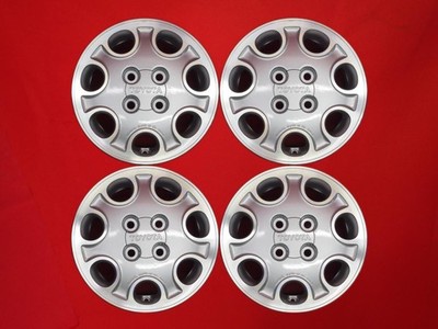 JDM Out of print rare old car TOYOTA Toyota genuine used wheel 4-Wheel Set 5 (No Tires)