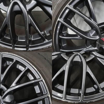 JDM 4Book Subaru WRX STI Genuine 188.5J +55 5H PCD 114.3 Studless DUNL No Tires - Image 6