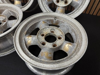 JDM 145114.3 6J +15 Bridgestone ZONA Texas wheels for classic cars Y30 No Tires - Image 8