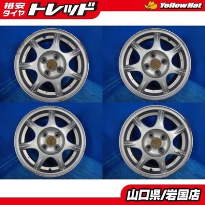 JDM Used rare lightweight genuine Mazda Roadster alloy wheels 4-hole 1 No Tires