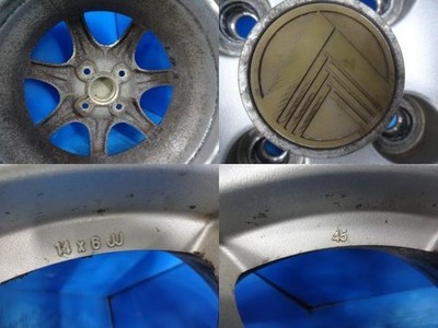 JDM Used rare lightweight genuine Mazda Roadster alloy wheels 4-hole 1 No Tires - Image 2