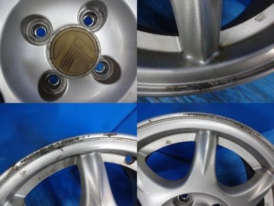 JDM Used rare lightweight genuine Mazda Roadster alloy wheels 4-hole 1 No Tires - Image 4