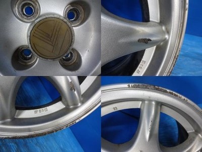 JDM Used rare lightweight genuine Mazda Roadster alloy wheels 4-hole 1 No Tires - Image 10