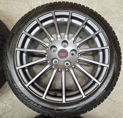 JDM Genuine Subaru WRX STI wheels and tires. 2024 Pirelli Ice Zero stu (No Tires) - 画像 (5)