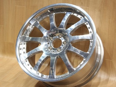JDM A759 Deep Rim Rare Forged Carlsson CR 1/11 FORGED 21X10.5J+45 PCD1 No Tires - Image 2