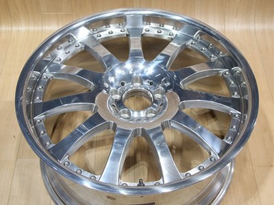 JDM A759 Deep Rim Rare Forged Carlsson CR 1/11 FORGED 21X10.5J+45 PCD1 No Tires - Image 3