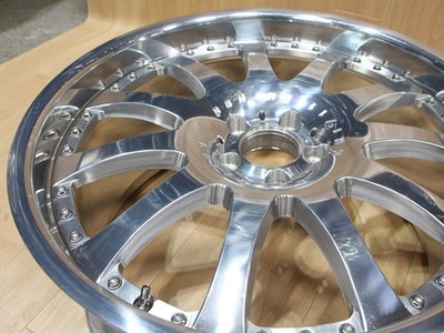 JDM A759 Deep Rim Rare Forged Carlsson CR 1/11 FORGED 21X10.5J+45 PCD1 No Tires - Image 6
