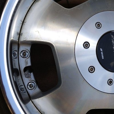 JDM Work Dish Wheels 14 Wheel Set (No Tires) - 画像 (8)