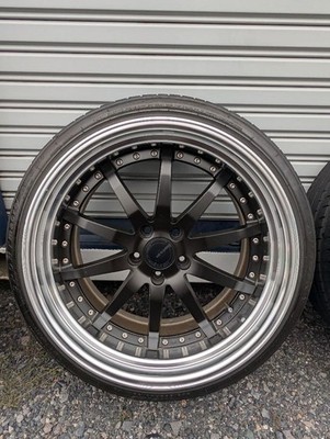 JDM WORK Gnosis 20-inch Step Rim Deep Rim This Week Only ¥130000 No Tires - 画像 (2)