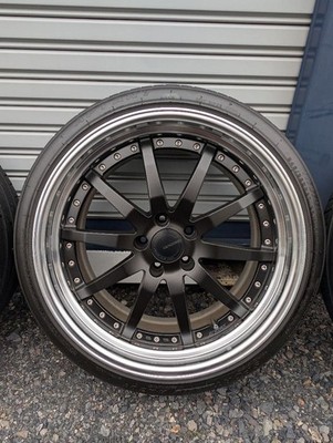 JDM WORK Gnosis 20-inch Step Rim Deep Rim This Week Only ¥130000 No Tires - 画像 (3)