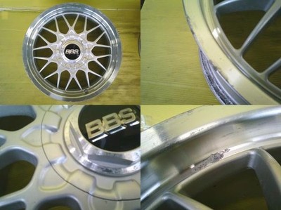 JDM BBS RG 16RG169 7.0J +45 5H PCD114.3 RG171 8.0J +45 5H PCD114.3 2 p No Tires - Image 2