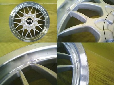 JDM BBS RG 16RG169 7.0J +45 5H PCD114.3 RG171 8.0J +45 5H PCD114.3 2 p No Tires - Image 3