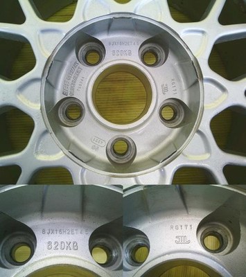 JDM BBS RG 16RG169 7.0J +45 5H PCD114.3 RG171 8.0J +45 5H PCD114.3 2 p No Tires - Image 7