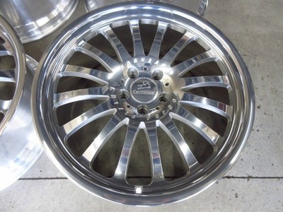 JDM Fully repaired Carlson 1/16 Ultralight 20-inch 8.5J +40 wheels. Fi (No Tires) - 画像 (2)