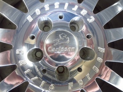 JDM Fully repaired Carlson 1/16 Ultralight 20-inch 8.5J +40 wheels. Fi (No Tires) - 画像 (6)