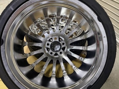JDM 20-inch CARISSON curl 1/16 scale wheels and YOKOHAMA tires for Toy (No Tires) - 画像 (9)