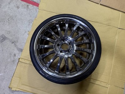 JDM 20-inch CARISSON curl 1/16 scale wheels and YOKOHAMA tires for Toy (No Tires) - 画像 (10)