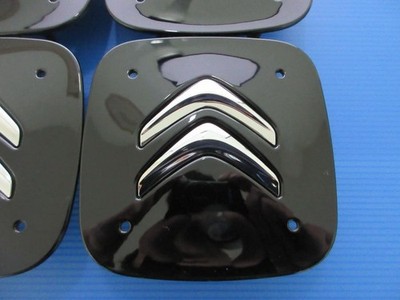 JDM d29 Citroen C3 genuine wheel center cap 4 Individual black (No Tires) - 画像 (2)