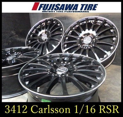 JDM 3412ACarlsson 1/16 RSR18x8.5J 5-hole PCD112 +504Book 3412 No Tires
