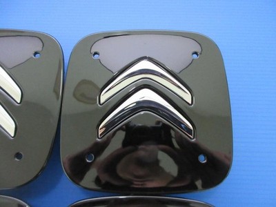 JDM d29 Citroen C3 genuine wheel center cap 4 Individual black (No Tires) - 画像 (5)