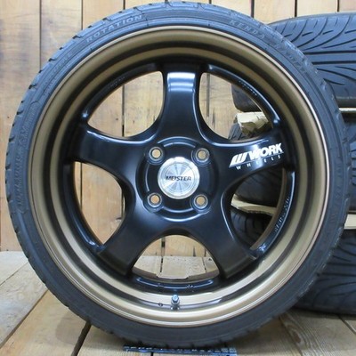JDM Move Mira Tanto Alto N-BOX Wake etc. WORK Meister S1R 16 Custom Si No Tires