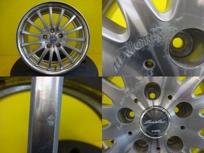 JDM 2024 Model DUNLOP GRANDTREK PT5 225/60R18 100H WORK EUROLINE FE 18 No Tires - Image 4