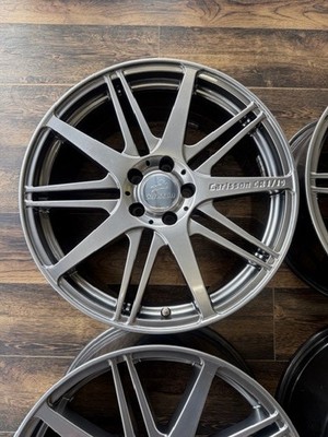 JDM Mercedes-Benz Carlsson CR1/10 wheels: Front 19x8.5J +45 Rear 9.5J No Tires - Image 2