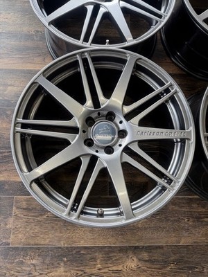 JDM Mercedes-Benz Carlsson CR1/10 wheels: Front 19x8.5J +45 Rear 9.5J No Tires - Image 5