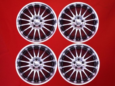 JDM Carlsson CR1/16 Used Aluminum Wheels 4-Book 8/9J 19-inch PCD 114.3 No Tires