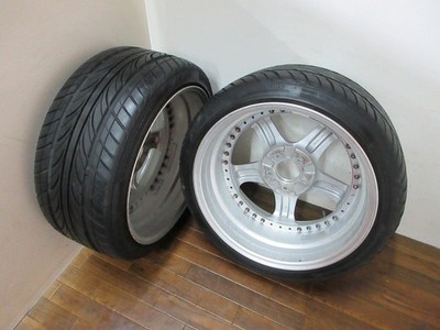 JDM ・2-Book Set Tanabe SSR Professor SP1 18in9J+24 5-hole PCD114.3 AKI No Tires - Image 9