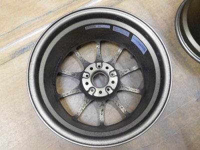JDM 16-513Beautiful forgingRays CE28N 17in 8.5J +30 CT9A Lancer Evo R3 (No Tires) - 画像 (3)