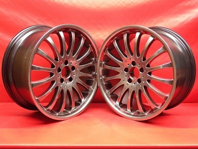 JDM 2-piece set of aftermarket used wheels: Carlsson CR 1/16 9.5J 20 P (No Tires) - 画像 (3)