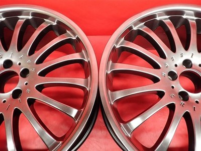 JDM 2-piece set of aftermarket used wheels: Carlsson CR 1/16 9.5J 20 P (No Tires) - 画像 (7)
