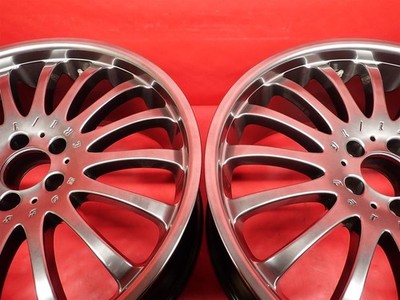 JDM 2-piece set of aftermarket used wheels: Carlsson CR 1/16 9.5J 20 P (No Tires) - 画像 (9)