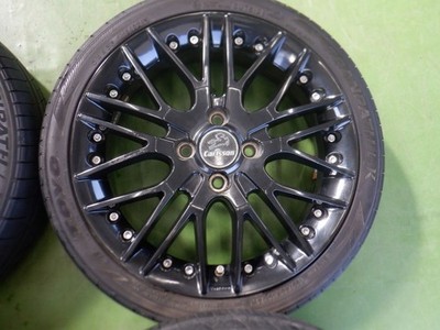 JDM K curlson 1/10X RSR black 16 4H100 5J+45 toyo 165/45R16 suitable f No Tires - Image 5