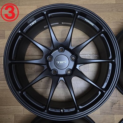 JDM Almost 189.5J +22 PCD120 TWS Motorsport RS317 forging FGRB limited No Tires - Image 4