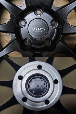 JDM Almost 189.5J +22 PCD120 TWS Motorsport RS317 forging FGRB limited No Tires - Image 8