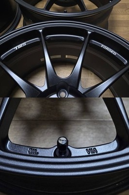 JDM Almost 189.5J +22 PCD120 TWS Motorsport RS317 forging FGRB limited No Tires - Image 9