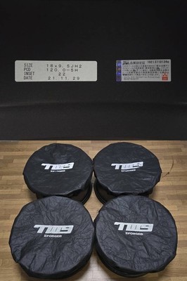 JDM Almost 189.5J +22 PCD120 TWS Motorsport RS317 forging FGRB limited No Tires - Image 10
